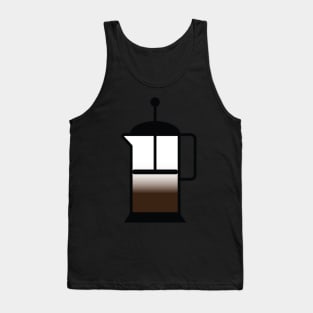 French Press for Coffee Lovers Tank Top